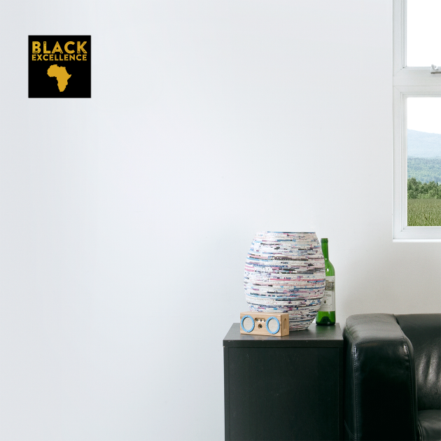 Black Excellence Gold | Africa | African American | Black Lives by UrbanLifeApparel